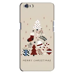 Чехол Санта Клаус для Oppo A71 (Merry Christmas)