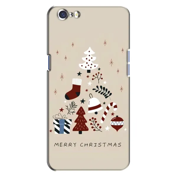 Чехол с рисунком «Merry Christmas» для OPPO A71 Чехол с рисунком «Merry Christmas» для OPPO A71