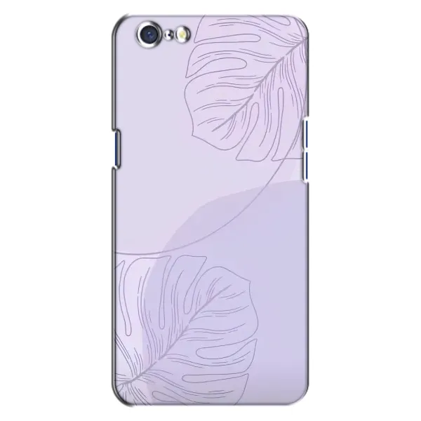 Чехол с рисунком «Монстера фиолетовая» для OPPO A71 Чехол с рисунком «Монстера фиолетовая» для OPPO A71