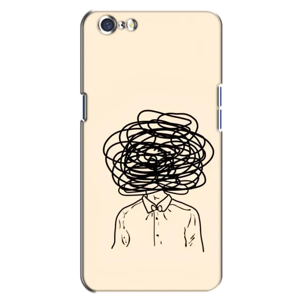 Чехол с рисунком «Мысли» для OPPO A71