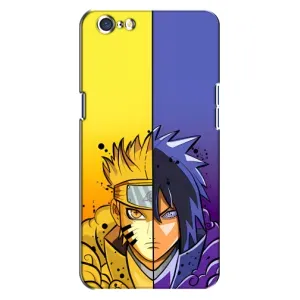 Купить Чехлы на телефон с принтом Anime для Oppo A71 (Naruto Vs Sasuke)