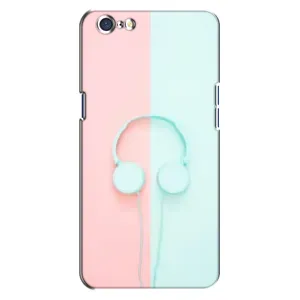 Девчачий Чехол для Oppo A71 (Наушники)
