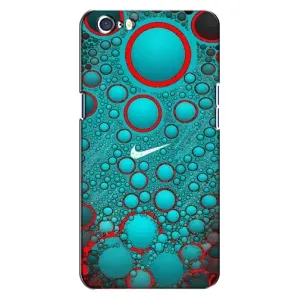 Силиконовый Чехол на Oppo A71 с картинкой Nike (Найк зеленый)