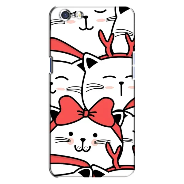 Чехол с рисунком «Новогодние котики» для OPPO A71 Чехол с рисунком «Новогодние котики» для OPPO A71
