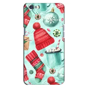 Чехол Санта Клаус для Oppo A71 (Одежда)