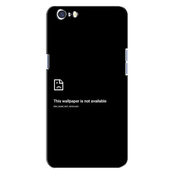Чехол с рисунком «Ошибка» для OPPO A71 Чехол с рисунком «Ошибка» для OPPO A71