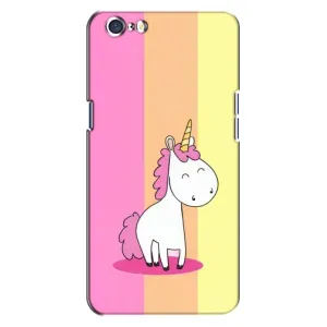 Чехол Unicorn на Oppo A71 (Радужный Единорог)