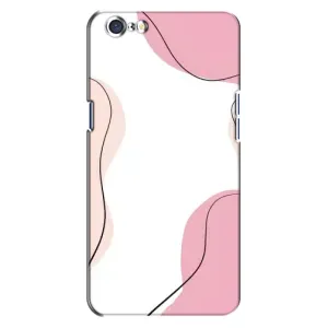 Чехол цветочный дизайн для Oppo A71 (Розовый фон)