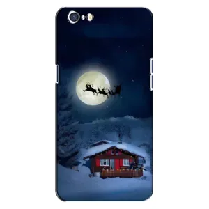 Чехол Санта Клаус для Oppo A71 (Санта)