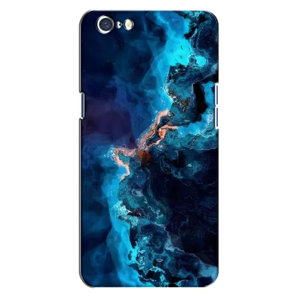 Чехол с рисунком «Синий мрамор» для OPPO A71 Чехол с рисунком «Синий мрамор» для OPPO A71