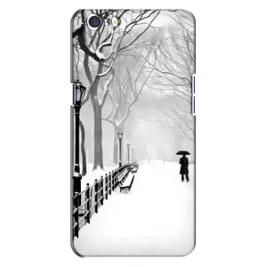 Чехлы на Новый Год Oppo A71 (Снегом замело)