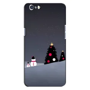 Чехлы на Новый Год Oppo A71 (Снеговички)