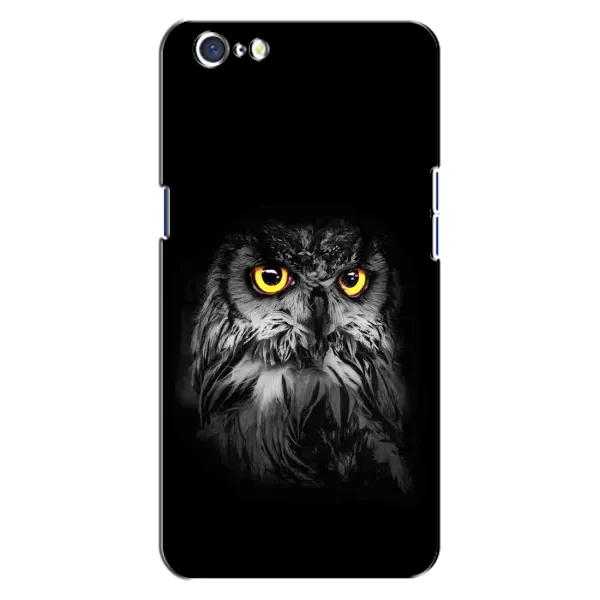 Чехол с рисунком «Сова на чёрном» для OPPO A71 Чехол с рисунком «Сова на чёрном» для OPPO A71