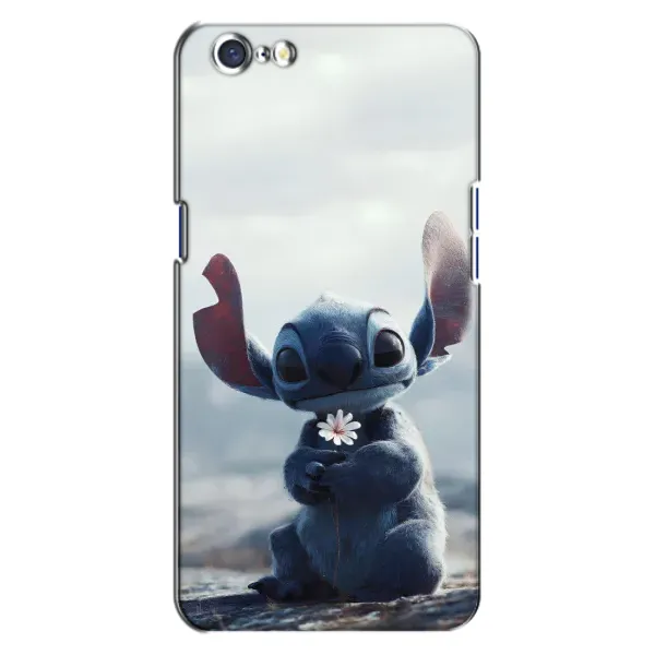 Чехол с рисунком «Стич с цветочком» для OPPO A71