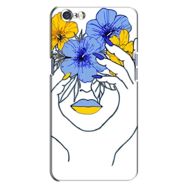 Чехол с рисунком «Украинка на всю голову» для OPPO A71 Чехол с рисунком «Украинка на всю голову» для OPPO A71