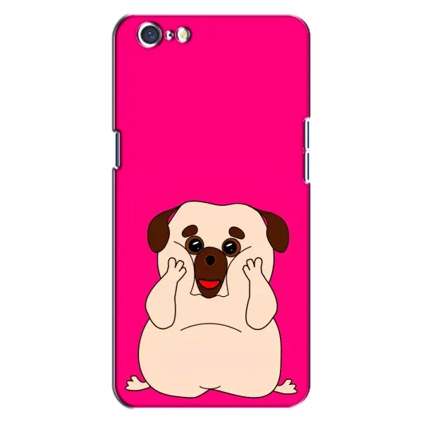 Чехол с рисунком «Веселый Мопсик» для OPPO A71 Чехол с рисунком «Веселый Мопсик» для OPPO A71