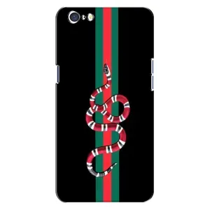 Чехлы Бренд GUCCI для Oppo A71 (Змей Гуччи)