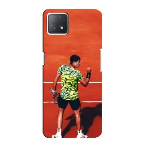 Чохли з прінтом Спортивна тематика для Oppo a72 (5G) (Алькарас Тенісист)