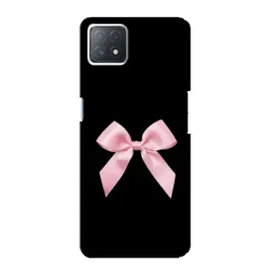 Чохол банти для Oppo a72 (5G) (Бант на чорному)