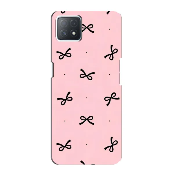 Чехол с рисунком «Черные бантики» для OPPO A72 (5G) Чехол с рисунком «Черные бантики» для OPPO A72 (5G)