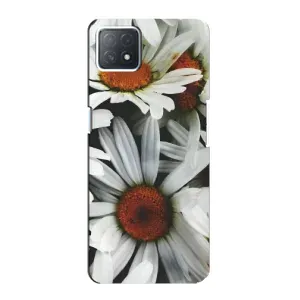 Чехол с ромашками на Oppo a72 (5G) (Цветы Ромашки)