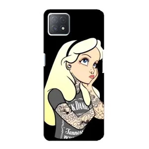 Чехол Стильные девушки на Oppo a72 (5G) (Девушка обиделась)