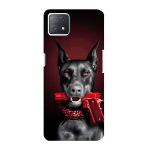 Чохол ДОБЕРМАН для Oppo a72 (5G) (Доберман злий)