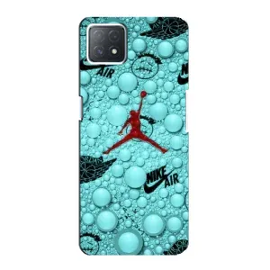 Силиконовый Чехол Nike Air Jordan на Оппо А72 (5G) (Джордан Найк)