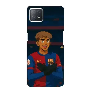Чехол Ламин Ямаль на Оппо А72 (5G) (Футболист Ямаль)