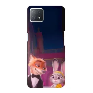 Силиконовый чехол с принтом Зоотрополіс для Oppo a72 (5G) (Главные герои)