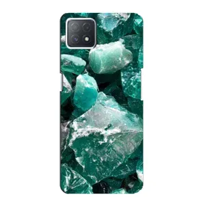 Чехол (Дорого -богато) на Oppo a72 (5G) (Изумруд)