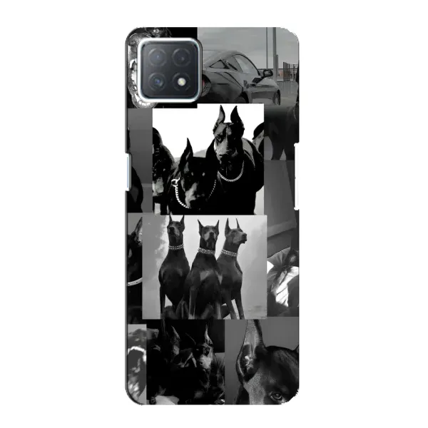 Чехол с рисунком «Коллаж Доберман» для OPPO A72 (5G) Чехол с рисунком «Коллаж Доберман» для OPPO A72 (5G)