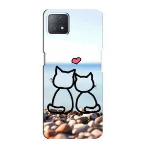 Силиконовые Чехлы Любимому человеку для Oppo a72 (5G) (Котейки)