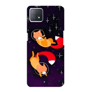 Чехол с Лисичкой для Oppo a72 (5G) (Лисы)
