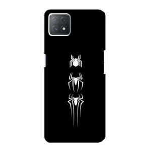 Чехол Супергерой Человека Паука на Oppo a72 (5G) (Лого паука)