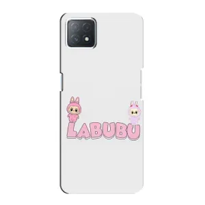 Чохол з принтом Лабубу для Oppo a72 (5G) (Логотип Лабубу)
