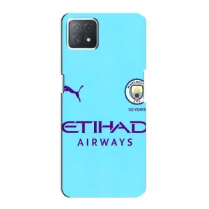 Силиконовые Чехлы принт Футбол на Oppo a72 (5G) (Man City)