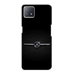 Силиконовый бампер с картинкой машины на Oppo a72 (5G) (Mercedes)