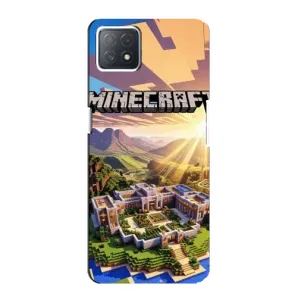 Чехол майнкрафт для Oppo a72 (5G) (MINECRAFT)