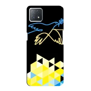 Чехол на Oppo a72 (5G) Украинский дизайн (Мир для Украины)