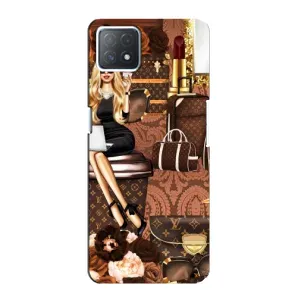 Чехол Стиль Louis Vuitton на Oppo a72 (5G) (Мода Луи Виттон)