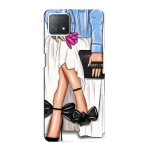 Силиконовый Чехол на Oppo a72 (5G) с картинкой Стильных Девушек (Мода)