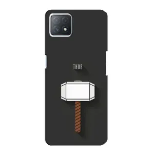 Чехол Супергерои Марвел на Оппо А72 (5G) (Молот Тора)