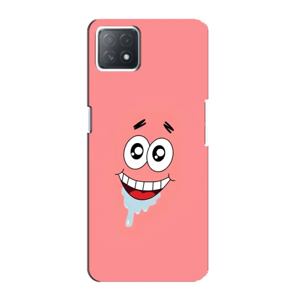 Чехол с рисунком «Мордочка Патрика» для OPPO A72 (5G)