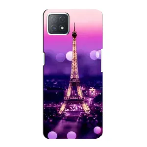 Чехол с Эйфелевой башней на Oppo a72 (5G) (Париж башня)