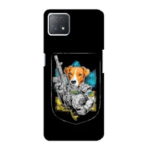 Чехол с принтом для Oppo a72 (5G) (Патрон Воин)