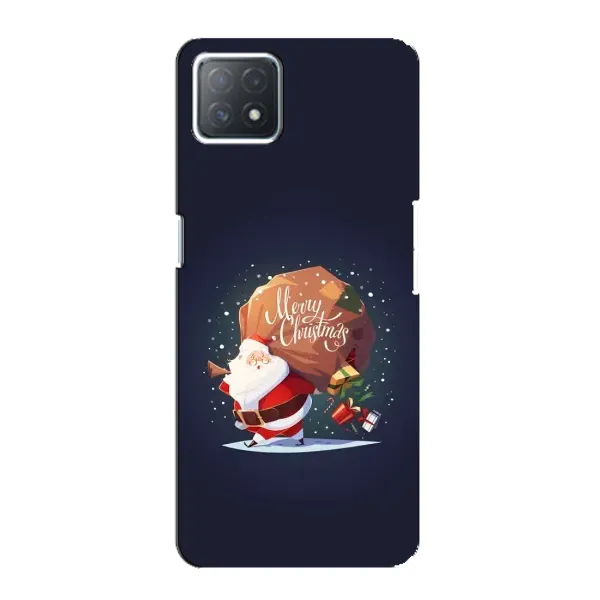 Чехол с рисунком «Подарки от Санты» для OPPO A72 (5G)