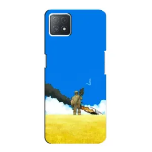 Чехлы на военную тематику для Oppo a72 (5G) (Попадание)