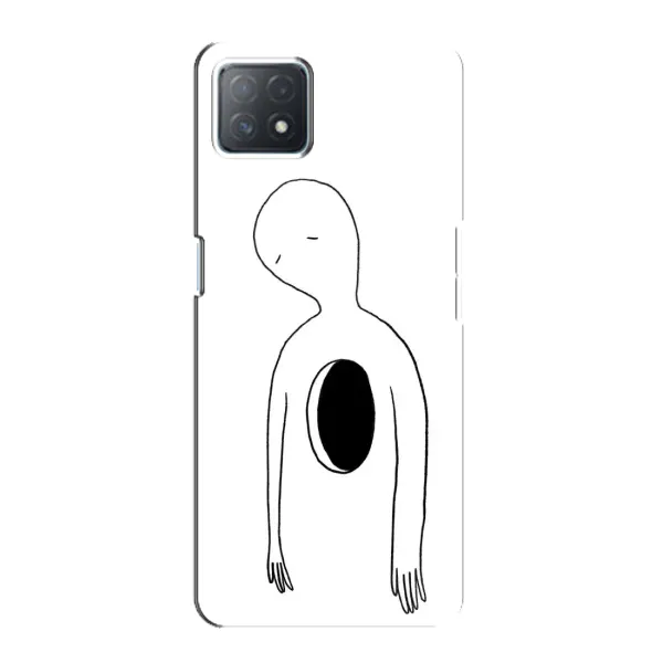 Чехол с рисунком «Пустота» для OPPO A72 (5G)