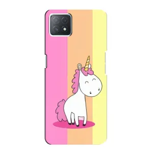 Чохол Unicorn на Oppo a72 (5G) (Яскравий Єдинорог)